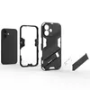 Armor Hülle für iPhone 16 Plus Hybrid PC TPU Bumper Produktbild-Vorschau 4