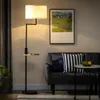 Stojací lampa s odkládací plochou a USB portem | Barva: Náhled obrázku produktu 1