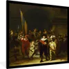 MuchoWow® Gerahmtes Poster Die Nachtwache - Rembrandt van Produktbild-Vorschau 1