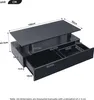 STILVORA Couchtisch LED-Beistelltisch mit Produktbild-Vorschau 8