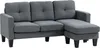 Sofa narożna HOMCOM, kanapa narożna z odwracalnym Podgląd zdjęcia produktu 1