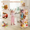 Úložný box na plyšáky – dřevěný vozík – 138 x 41 x 41 cm – Náhled obrázku produktu 3