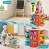 COSTWAY Supermercato da 76 pezzi con carrello della spesa, Anteprima dell’immagine prodotto 7