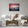 Bild auf Leinwand - Leinwandbild - Einteilig - Brücke Rosa Produktbild-Vorschau 6
