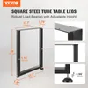 VEVOR zestaw 2 prowadnic do stołu wysokość 711 mm Podstawa Podgląd zdjęcia produktu 2