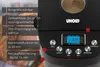 Nahaufnahme des Unold Backmeister® Big Brotbackautomaten in Schwarz mit Digitalanzeige und Bedientas Produktbild-Vorschau