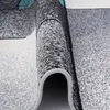 Designer Teppich Brilliant Grau Türkis Fantasy Rund, Produktbild-Vorschau 3