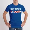 Kroatien T Shirt Herren Damen Uni – Hrvatska Croatia Fahne Produktbild-Vorschau 3