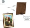 Heiliger Georg Drachentöter Holz Ikone 15x18cm christlich Produktbild-Vorschau 2