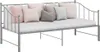 vidaXL Rozkládací pohovka Grey Metal 90x200 cm Náhled obrázku produktu 2
