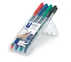 STAEDTLER Lumocolor Permanent Marker 318F 4er Etui Produktbild-Vorschau 4