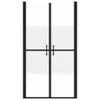 vidaXL Duschtür Halb Matt ESG (93-96)x190 cm Produktbild-Vorschau 8
