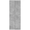 Highboard Betongrau 70x35x180 cm Holzwerkstoff Produktbild-Vorschau 3