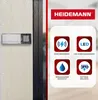 A marketing image showing a wireless doorbell and its features. Anteprima dell’immagine prodotto