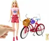 Barbie -Puppe Pink Passport-Set mit Fahrrad, Kleidung und Produktbild-Vorschau 10