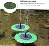 1 Satz Solarbrunnen Schwimmendes Garten Wasserpumpe Solar Produktbild-Vorschau 2