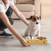 Relaxdays Futterbar für kleine Hunde, 2 Näpfe V je 300 ml, Produktbild-Vorschau 2