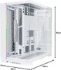 LIAN LI O11 Dynamic EVO XL Big-Tower - weiß Produktbild-Vorschau 7
