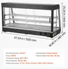 VEVOR 3-stöckige Wärmetheke 180 L, Warmhaltevitrine 1600 W, Produktbild-Vorschau 7