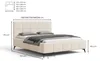Chilly Möbel Design Bett Miria - Polsterbett mit stabilem Produktbild-Vorschau 7