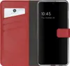Selencia Echtleder Klapphülle Samsung Galaxy S21 - Rot Produktbild-Vorschau 1
