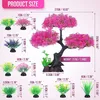 Heikoeco® Aquarium Pflanzen Deko Set, Künstliche Pflanzen, Produktbild-Vorschau 3