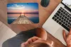 MuchoWow® Mauspad Mousepad Steg - Wasser - Sonnenuntergang Produktbild-Vorschau 3