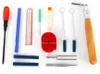 A collection of piano tuning tools laid out on a white background. Náhled obrázku produktu