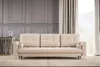 Sofa mit Schlaffunktion und Bettkaste Couch Dunkelblau Produktbild-Vorschau 6