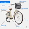 Bergsteiger Paris 26 Zoll Damenfahrrad, ab 140 cm, Korb, Produktbild-Vorschau 5