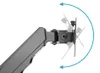 Universal Single Monitorhalter mit Gasdruckfeder (schwarz) Produktbild-Vorschau 9