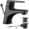 Cecipa MAX Wasserhahn Bad schwarz, Badarmatur Produktbild-Vorschau 1
