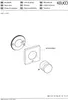 KEUCO Brausehalter, Rosette eckig, 59591370002 Produktbild-Vorschau 3
