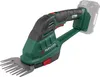 A cordless grass and shrub shear is shown against a white background. Produktbild-Vorschau