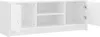 vidaXL TV-Schrank Weiß 102x30x37,5 cm Holzwerkstoff Produktbild-Vorschau 6