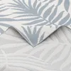 In & Outdoor Teppich Flachgewebe Marbella Blau Creme Produktbild-Vorschau 5