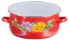 Klausberg ensemble de pots en émail 10 pièces KB7170RD Voir les images du produit 6