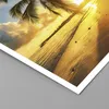 Poster - Poster ohne Rahmen - Meer Strand Palme - 91,5x61 Produktbild-Vorschau 2