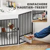PawHut Eck-Hundekäfig Hundebox für Zuhause mit drehbare Produktbild-Vorschau 6
