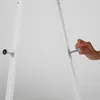 Mobile Staffelei MOBIFLEXX Aluminium weiß bis 150cm  Produktbild-Vorschau 6