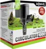 The image shows the packaging of an Aquael Circulator 1000 aquarium pump, with a visual representation of the product and its features. Produktbild-Vorschau
