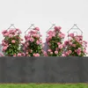 Relaxdays Rankgitter, 4er Set, HxB: 81 x 34 cm, Metall, Produktbild-Vorschau 2