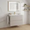 RODAN | Waschbeckenunterschrank - Beige Matt - 60 cm - Ohne Produktbild-Vorschau 2