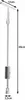 A diagram showing a tool with dimensions indicated. Produktbild-Vorschau