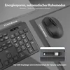 Kabelloses Tastatur-Maus-Set, kabellose Tastatur mit Maus, Produktbild-Vorschau 6