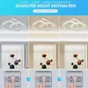 Schlafzimmer-Deckenlampe DIMMBAR 3-farbige LED Produktbild-Vorschau 3