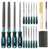 LIBRATON Vijlen set, 31-delig, Metalen vijlen set, Metalen Productafbeelding-voorbeeld 2