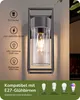 EDISHINE Wandleuchte Innen & Aussen, Modern Wandlampe IP44, Produktbild-Vorschau 2