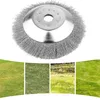 Brosse en acier, brosse à désherber 200 mm x 25,4 mm, fil Voir les images du produit 4