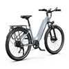 A light gray electric bicycle is shown from a three-quarter side view against a white background. Produktbild-Vorschau